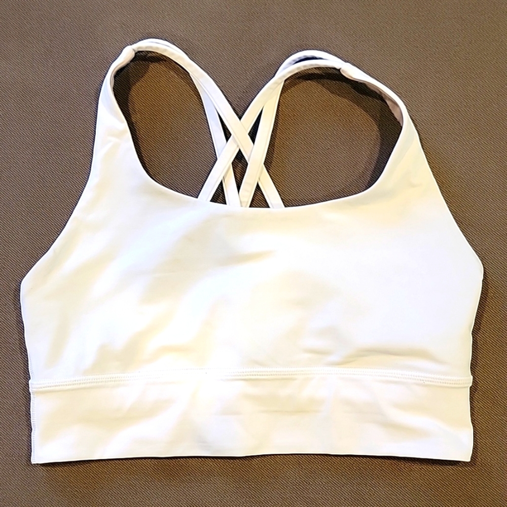 Lululemon Energy Sports Bra White
